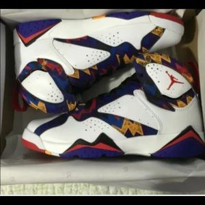 Men’s Jordan sweater 7 shoes . Only worn once